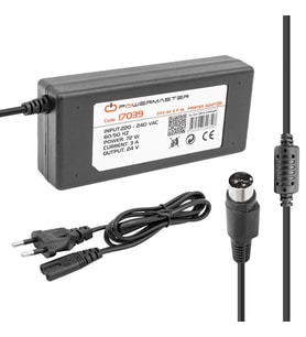 Powermaster PM-17039 24 Volt - 3 Amper - 72 Watt 3 Pinli Plastik Kasa Masaüstü Printer Adaptör