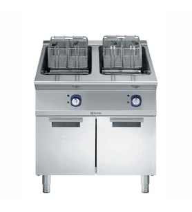 Electrolux Professional E9FREH2HF0 Elektrikli Fritöz,2x18lt,4x½ Sepet-800mm ,391095