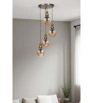 YAREN 4 LÜ TEPSİLİ ESKİTME BAL CAMLI SARKIT