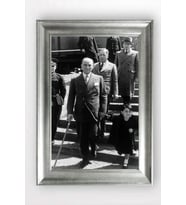 Gümüş Çerçeveli Atatürk Tablo cv1382