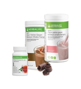 Set 1 Adet Çikolatalı Shake 1 Adet Ahudululu Shake Ve 1 Adet Klasik Çay 50 Gr