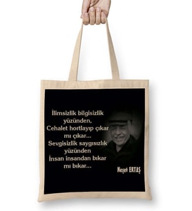 Neşet Ertaş Söz 05 Bez Çanta Uzun Saplı