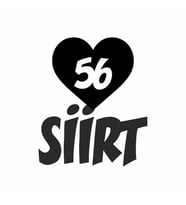 Kalpli 56 Siirt Araba Sticker siyah 20x15 CM (Siyah)
