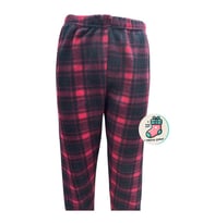 Cepsiz Kışlık Polar Kadın Pijama Altı Tek Alt Je33 - Çorap Hediyeli (Mor)