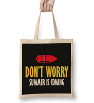Baywatch Dont Worry Summer Is Coming Bez Çanta Uzun Saplı