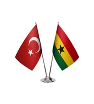 Gana İkili Masa Bayrağı