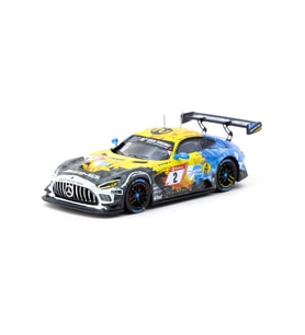 Tarmac Works Mercedes-AMG GT3 Nürburgring 24h 2020 1/64 Model Araba (Çok Renkli)