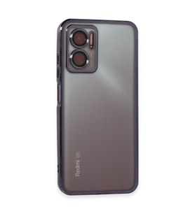 Xiaomi Redmi 10 5g Kılıf Razer Lensli Silikon - Mor