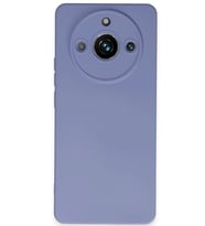 Realme 11 Pro Kılıf Nano içi Kadife Silikon - Lila