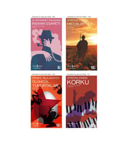 Insanın Esareti + Mecburiyet + Ölümcül Yumurtalar + Korku- 4 Kitap Set - Iş Bankası Özel Set