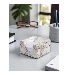 Bloknotluk El Yapımı Beton Bloknotluk 10x10 cm