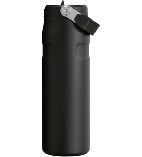 Stanley Iceflow™ Aerolight™ Flip Straw 2.0 Pipetli Su Şişesi, Siyah, 0.7 Litre (Çok Renkli)