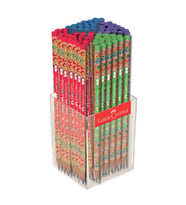 FABER CASTELL FLOWERS 2B YUVARLAK KURŞUN KALEM - TEKLİ