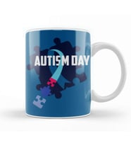 Autism Awareness Day Kupa Bardak Porselen
