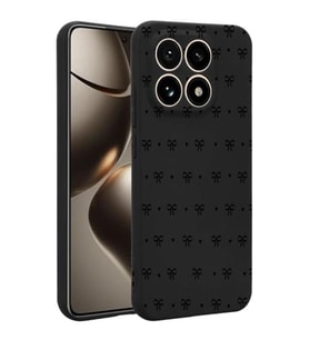 Coverzone Xiaomi M?15T Pro ?le Uyumlu Y�ksek Kalite �zel Tasar?m Kadife ?� Y�zey Silikon Lansman Telefon K?l?f? Minik Kurdele
