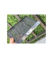 Türkiye Harita Ve Ay Yıldız 3d Kabrtmalı Pleksi Motor Plakalığı