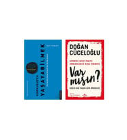 Korkusuzca Yaşayabilmek + Var Mısın ?- 2 Kitap Set - Iş Bankası Özel Set Korkusuzca Yaşayabilmek Kit