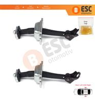 Hyundai I30 MK1 FD 2006-2012 794802L000 İçin 2 EA Arka Sağ ve Sol Kapı Gergi Yayı