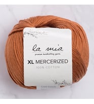 La Mia XL Mercerized Kahverengi El Örgü İpi - 211 - 33773