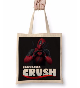 Deadpool Procurando Crush Bez Çanta Uzun Saplı