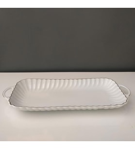 Roy King Carmen Dikdörtgen Tepsi 42*16*4  cm