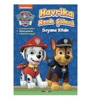Paw Patrol Havrika Renk Şöleni Boyama Kitabı