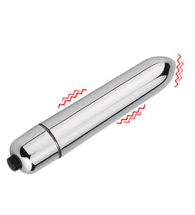 Mini Metal Görünümlü Titreşimli Kadınlar İçin Kurşun Vibratör