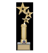 ODAK KUPA - Figürlü Kupalar - Yıldız Figürlü Kupalar FG-008 B - 34 cm