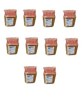 Dolphin Muffin Kare Kağıt Kırmızı Puantiyeli Altın Kek Kalıbı Kapsülü Kabı - 25 Adetlik 10 Paket