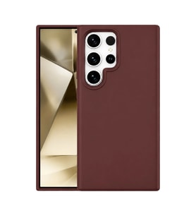 Mey İthalat® Samsung Galaxy S24 Ultra Kılıf First Silikon - Bordo
