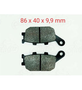 HONDA-CBR600 F-CBF600-NC700 S ARKA FREN DİSK BALATA  FA174