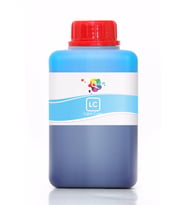 Qc HP Designjet Z5200 Yazıcı Uyumlu Kartuş Mürekkebi PRO Serisi 500ml LC Pigment Açık Mavi