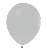 BALON DÜZ 12" GRİ PK:100-