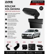 Skoda Octavia 2015 - 2020 Kolçak Kol Dayama Siyah