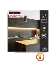 UNİKOM Mutfak Tezgah Altı Dekoratif Led Aydınlatma Armatür 100 Cm On-Off Tuşlu (Günışığı)