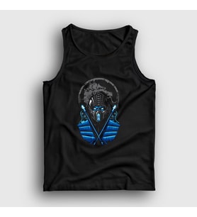 Presmono Unisex Siyah Sub Zero V3 Mortal Kombat Atlet 147898tt