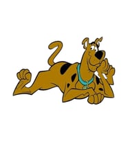 Gogo 100x70mm Scooby Doo Sticker