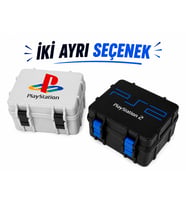 PS 2 Uyumlu Hafıza Kartı Saklama Kutusu Memory Card Düzenleme Kutusu Hafıza Kartı Organizer