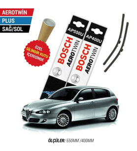 Alfa Romeo 147 Silecek Takımı (2005-2009) Bosch Aerotwin Plus