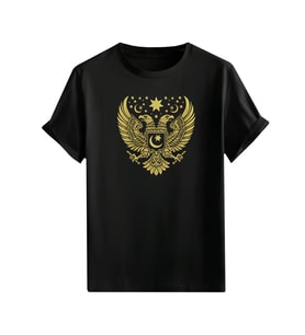 Türkçülük Görselli  Unisex (Tshirt) Tişört