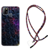 INFINIX Smart 4 5 6 Zero 8 S5 Pro Kılıf Boyun Asklı Rasta Silikon Renkli Prizmalar 1783