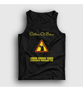 Presmono Unisex Siyah Chaos Children of Bodom Atlet 33224tt