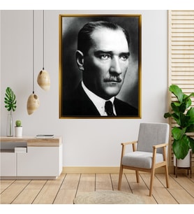 ÇERÇEVELİ ATATÜRK TABLO S202