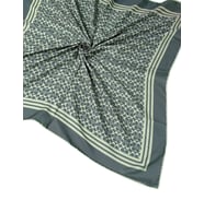 Işıl İpek C Desen Cotton Vual Eşarp 90x90 cm (Haki)