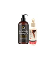 Anti-Cellulite Massage Oil 240 ml + Varison Bacak Bakım 120 ml Krem
