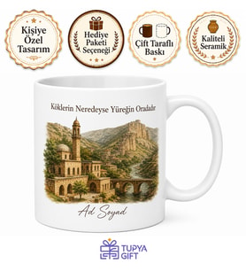 Kozluk Tarihi Dokusu Doğası Batman Hatırası Kupa Bardak Hediye