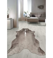 Dijital Baskılı Kaymaz Taban Yıkanabilir Lazer Kesim Salon Halısı Yolluk NLZR-SD-62 (Bej)