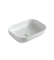 EY-4740MB Mat Beyaz Tezgah Üstü Lavabo