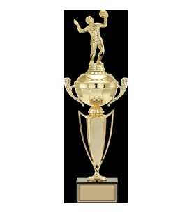 ODAK KUPA - Figürlü Kupalar - Voleybol Kadın Figürlü Kupalar FG-068 A - 48 cm