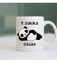 5 Dakika Daha Tasarımlı Kupa Bardak